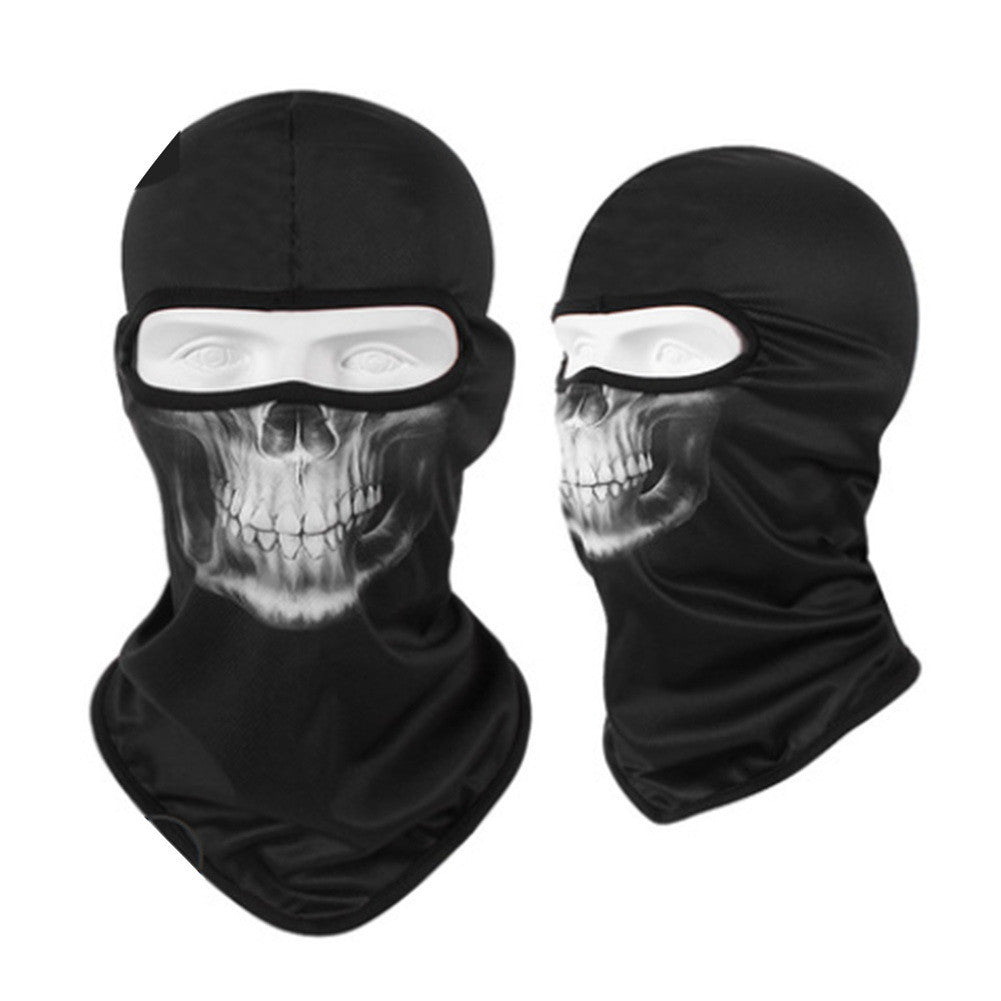 3D Ghosts Skull Balaclava Cycling Motorcycle Face Mask Halloween Cosplay