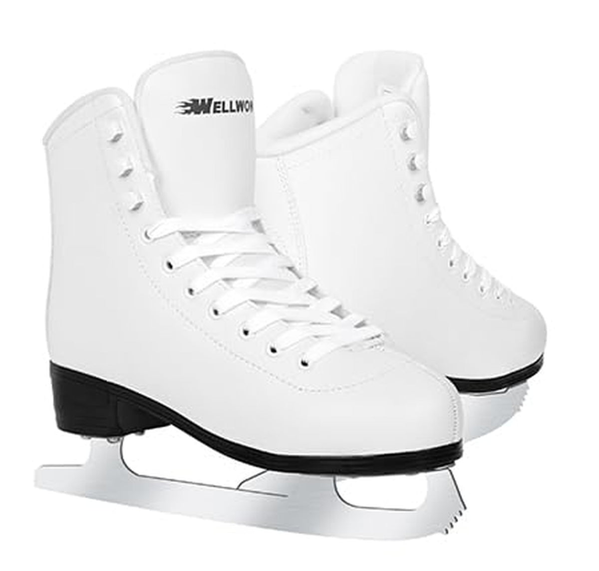 Unisex Figure Ice Skates for Women and Men, Recreational Skating Shoes with Stainless Steel Blades