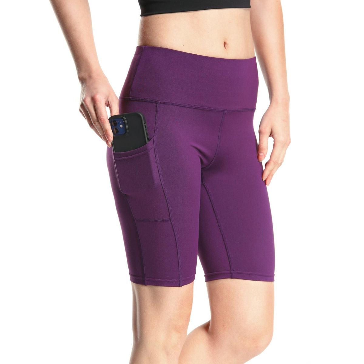 Women's Athletic Shorts for Yoga, Gym, Running & Workout - Breathable & Stretchy Fit