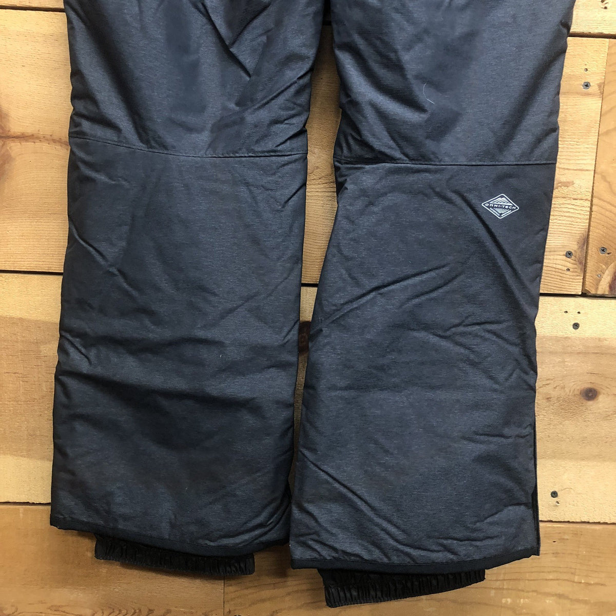 Women's Insulated Waterproof Snow Ski Pants - Black, Size 1XL