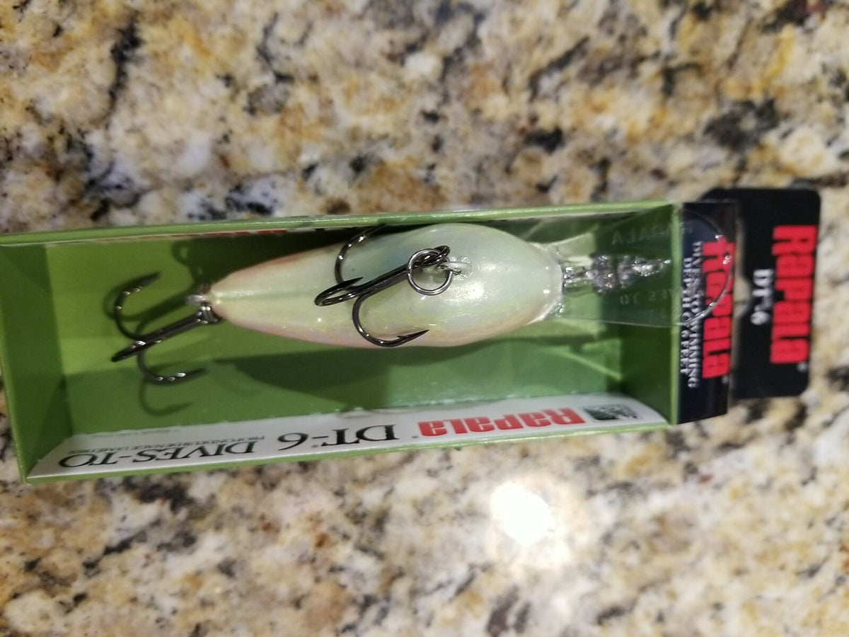Custom Painted Rapala DT-6 Deep Diver Lure - Fish Attractant