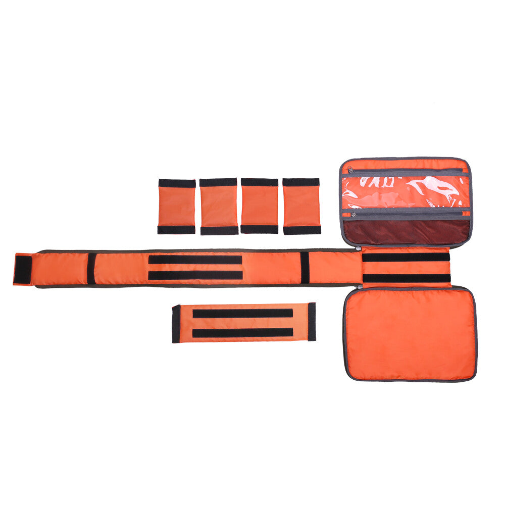 Fishing Reel Storage Case with Adjustable Compartments and Mesh Pockets