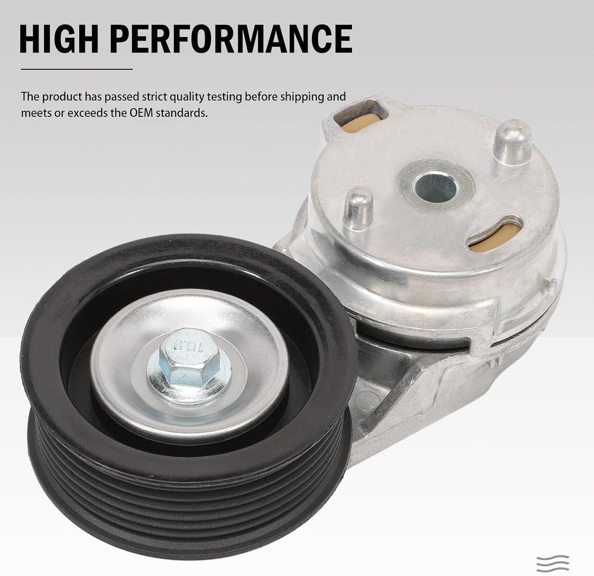 Drive Belt Tensioner Pulley and Serpentine Belt Kit for Ram 1500 2500 3500 2003-2008