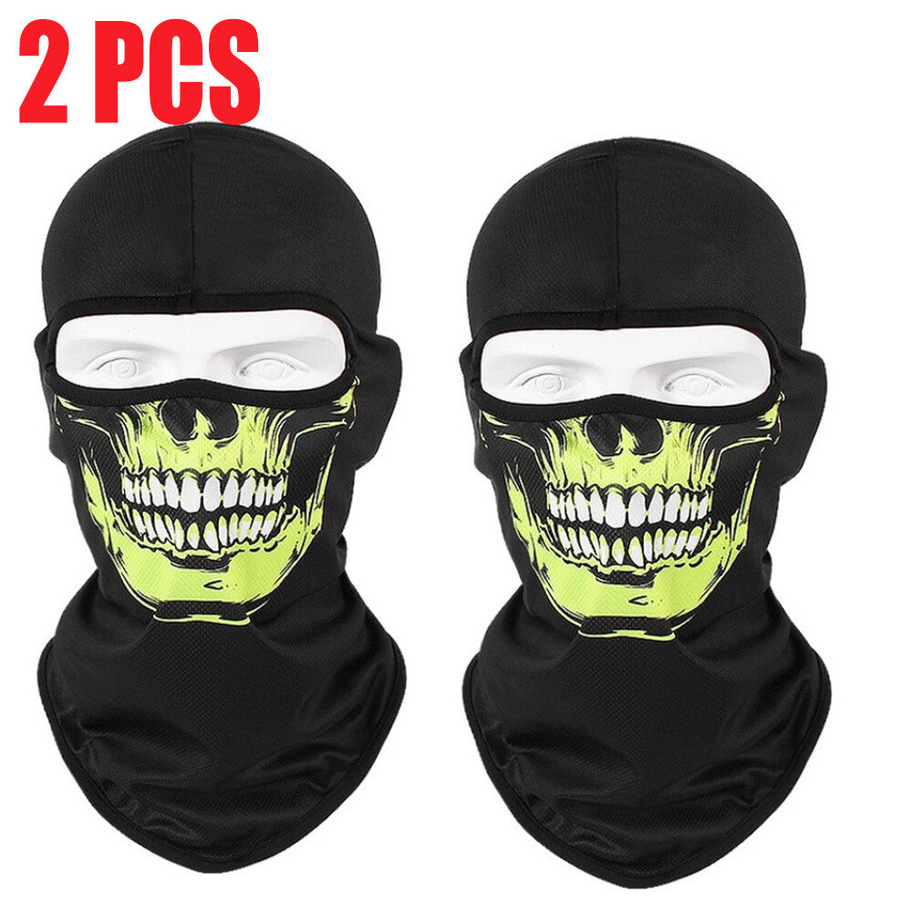 Windproof Tactical Balaclava Face Mask for Outdoor Sports - 2 Pack