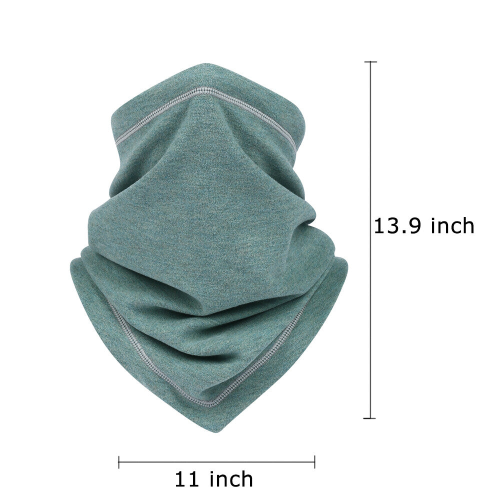 Unisex Winter Fleece Neck Gaiter Bandana Face Mask for Men Women