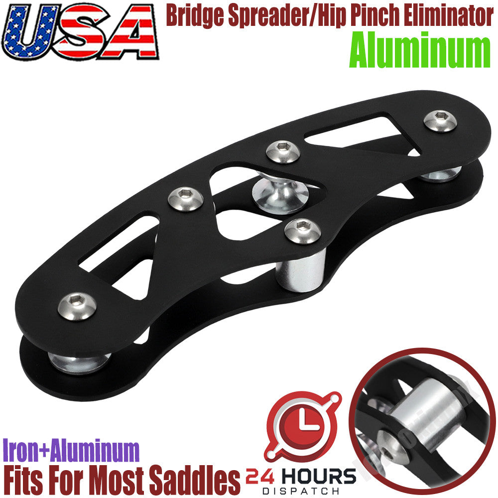 Hunting Saddle Bridge Spreader - Hip Pinch Eliminator Aluminum US Stock