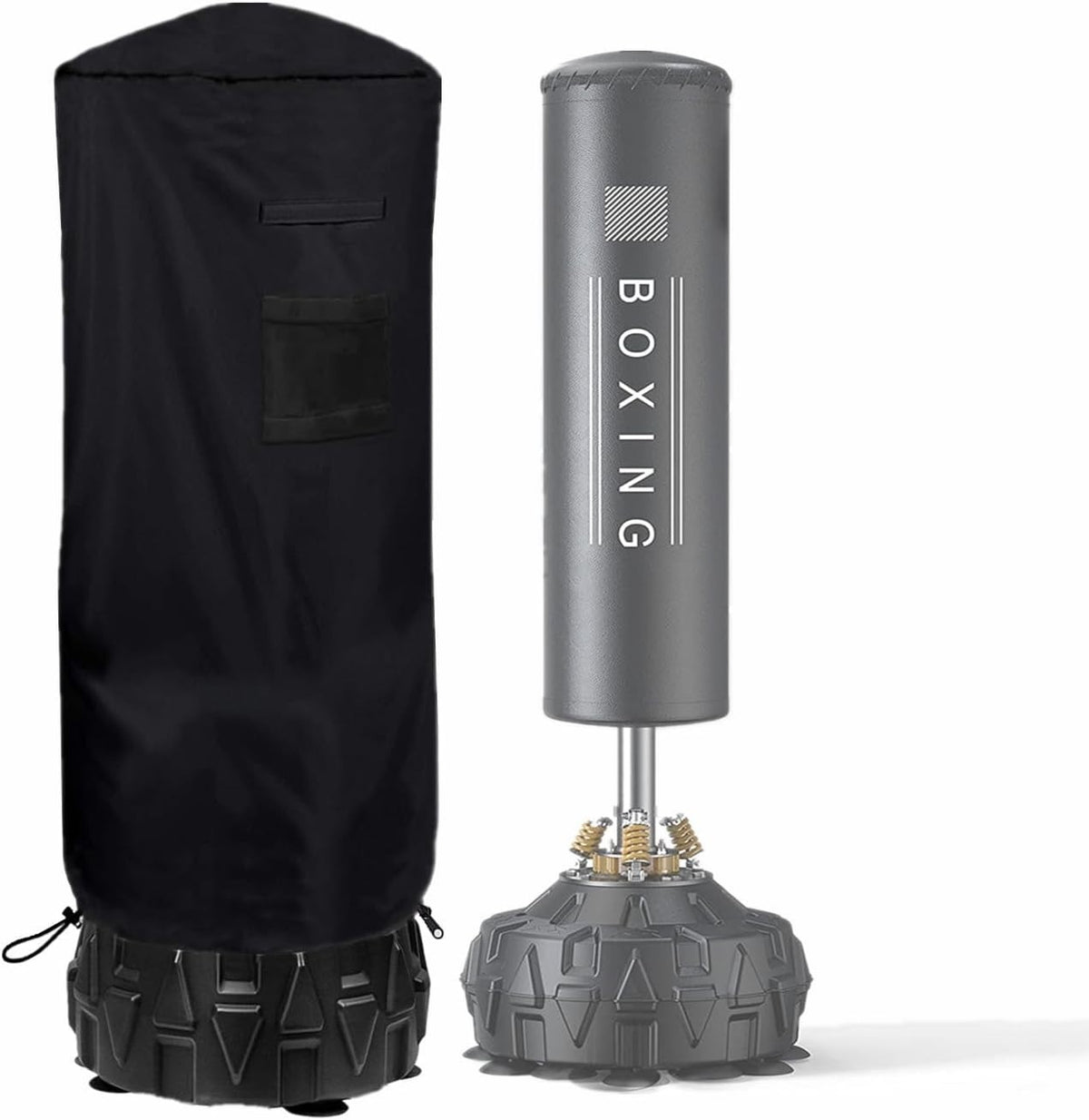 Waterproof Boxing Bag Cover Up to 58.2 Inches Tall with Adjustable Drawstrings