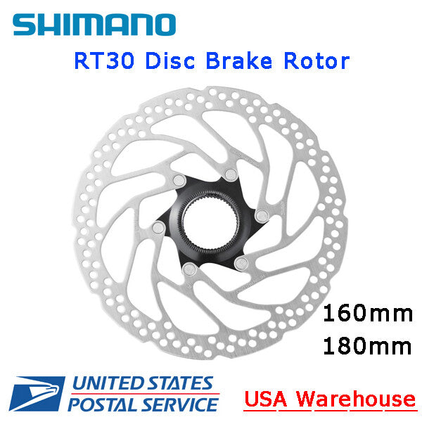 Shimano Center Lock Disc Brake Rotors 160mm 180mm MTB Trekking Bike