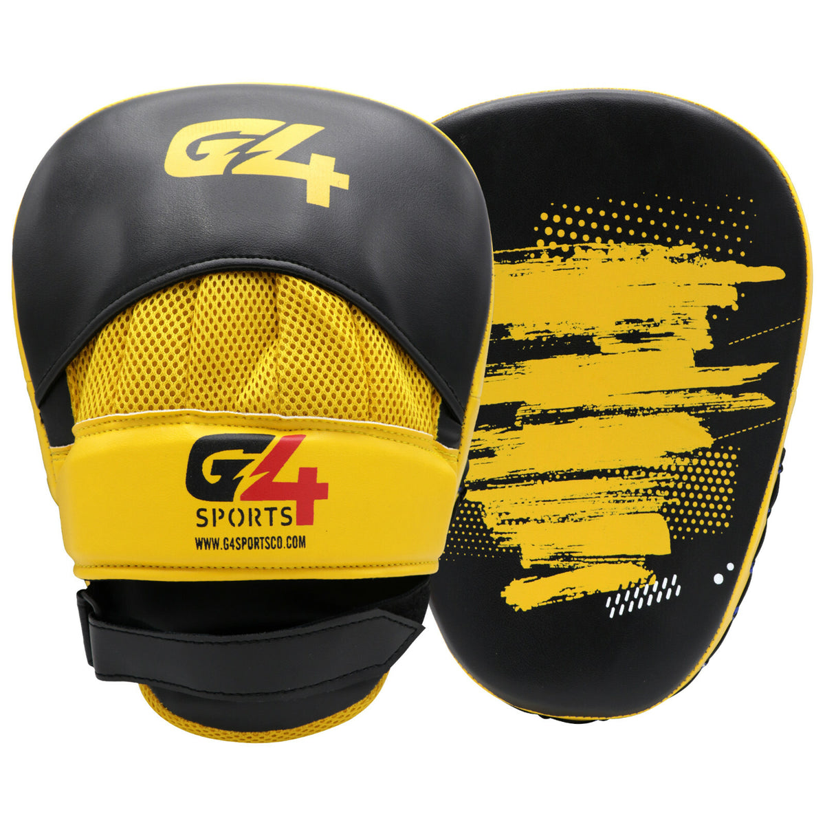 Boxing Focus Pads with Shock Absorption for Martial Arts Training - Pair