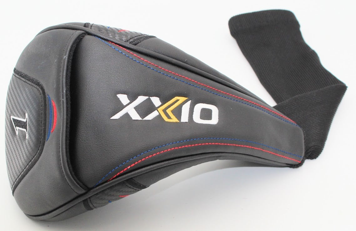 Golf Driver Headcover Set - Black Red Blue Head Covers for Clubs
