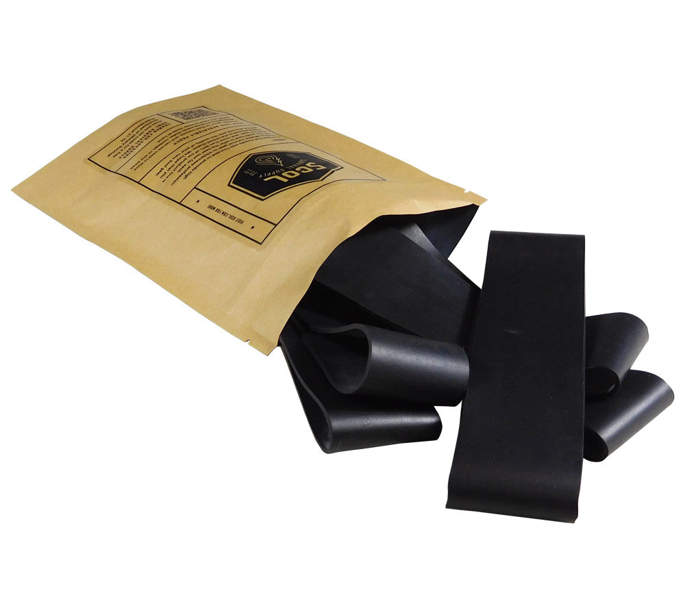 Heavy Duty EPDM Rubber Bands 6.5 Inch Jumbo Survival & Camping Gear