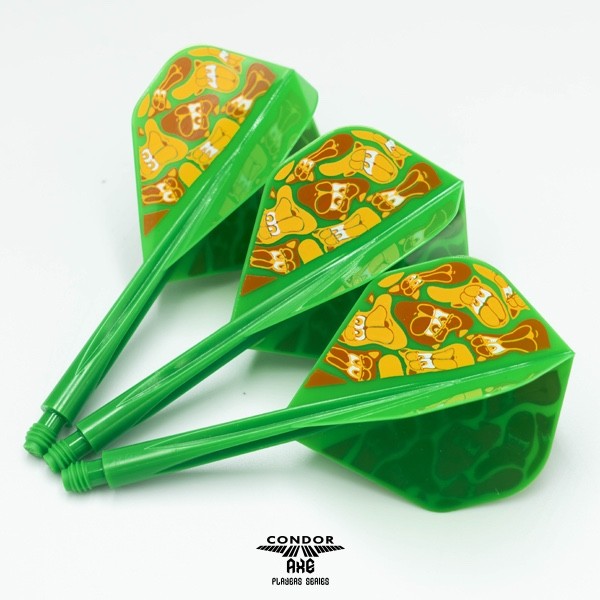 Condor Axe GT Monster Flights 27.5mm Standard Medium - Dart Flight System