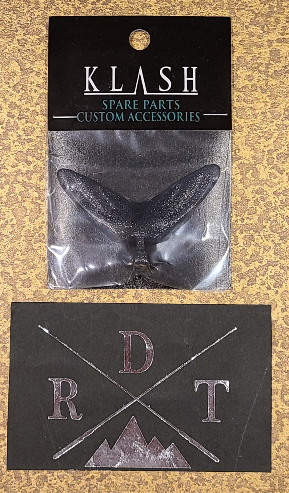 Fishing Tackle Replacement Tail Smoke & Flake for KLASH 9 - Free Shipping