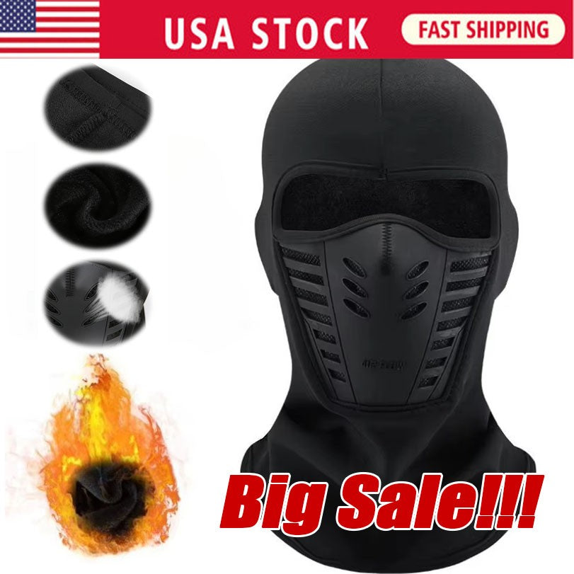 Thermal Full Face Mask Winter Balaclava Windproof Ski Mask for Men