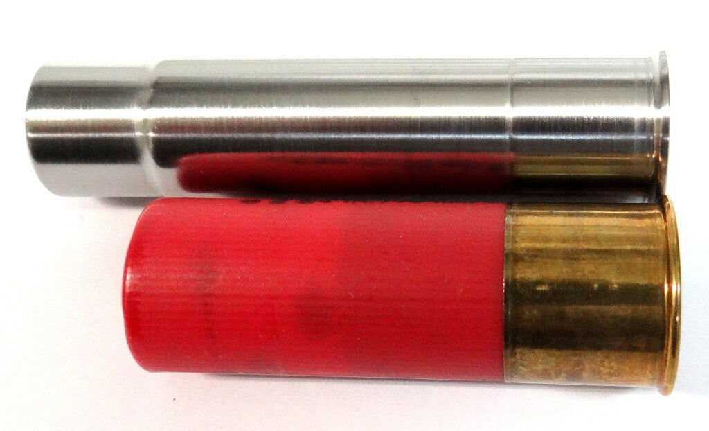 12GA to 380ACP Rifled Shotgun Adapter – Stainless Chamber Reducer