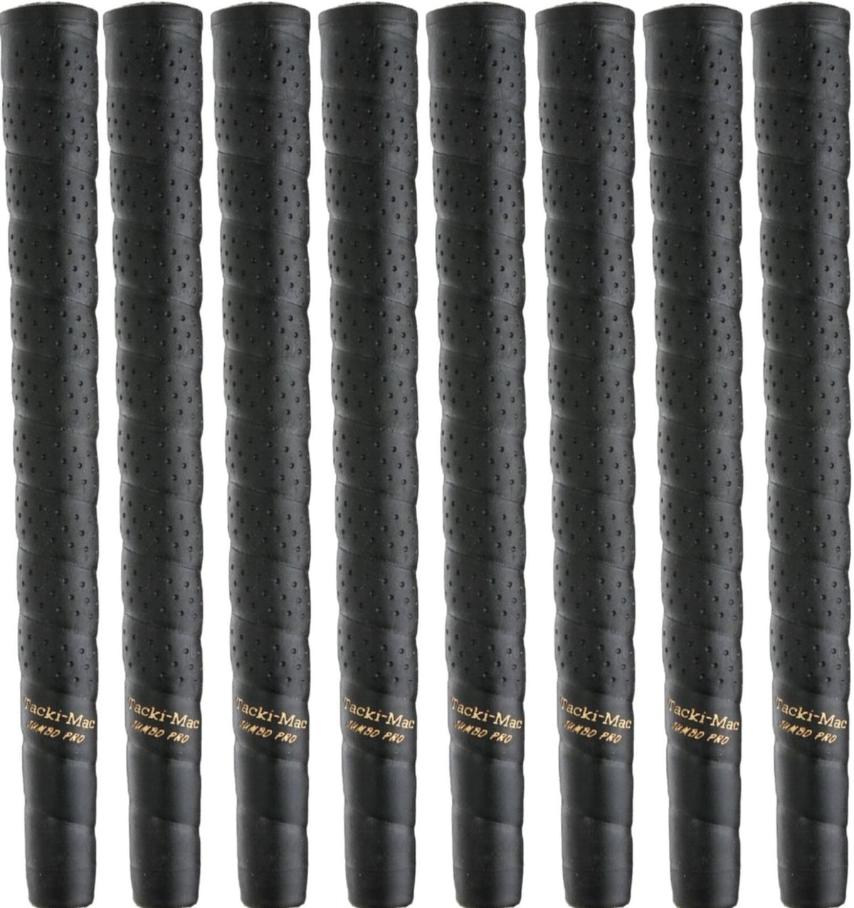 Perforated Golf Grips Bundle Set - Standard Midsize Jumbo - Stable, Comfortable Fit