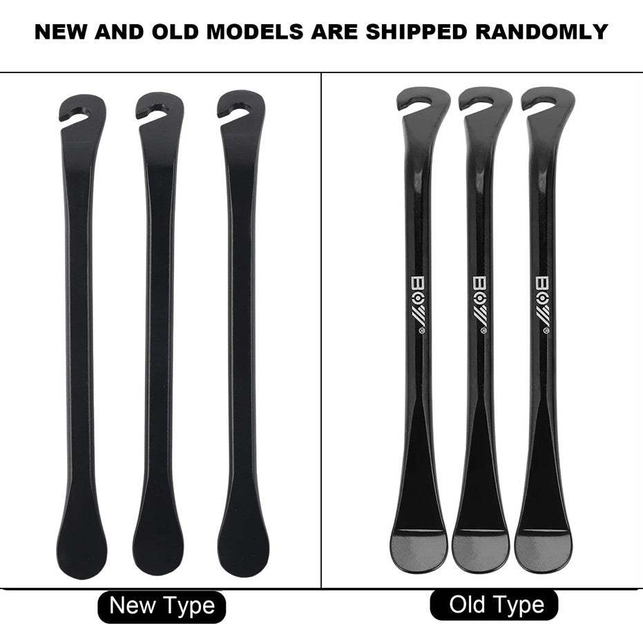 Bike Tire Levers Carbon Steel Pack of 3 for MTB Road Bicycle Wheel Repair