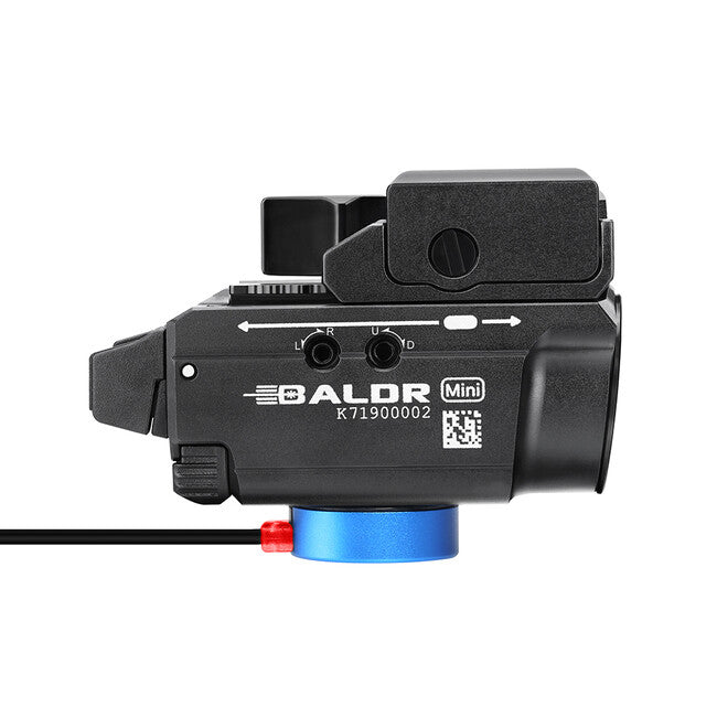 Rechargeable Pistol Light with Green Laser and White Light - 600 Lumens