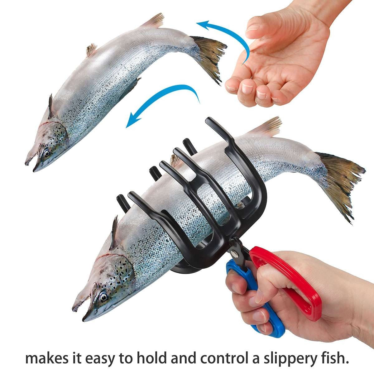 Fishing Fish Gripper Claw Tool Aluminum Fish Catching Pliers