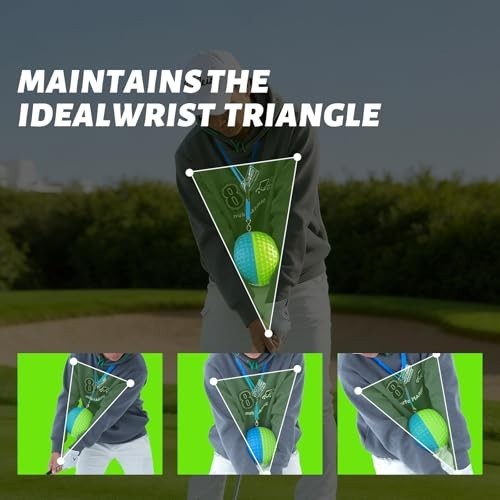 Golf Swing Trainer Aid for Posture and Impact Improvement - Upgrade Set