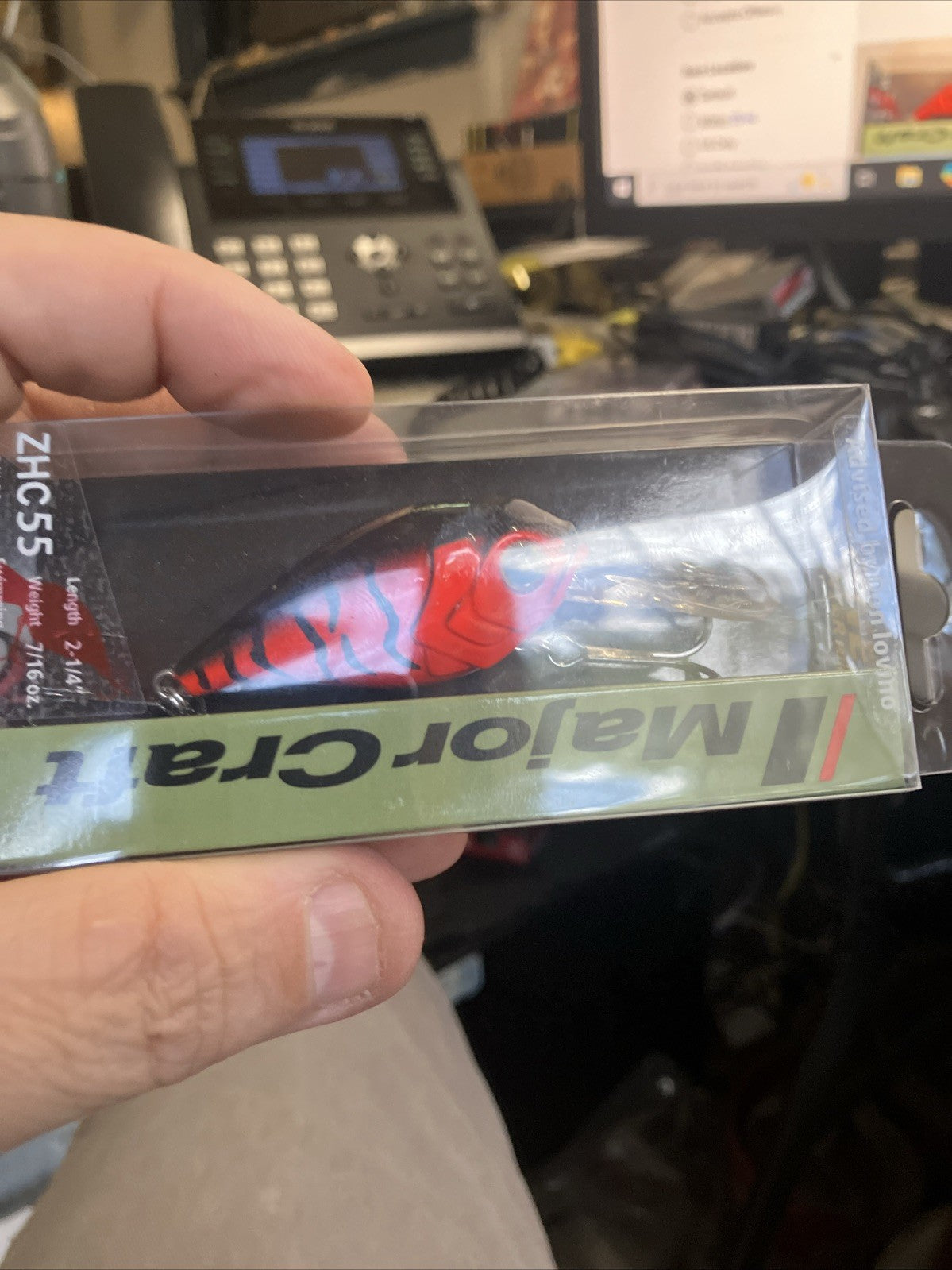Artificial Fishing Lure 2.25 Inch 7/16 Oz Crankbait for Freshwater Fishing