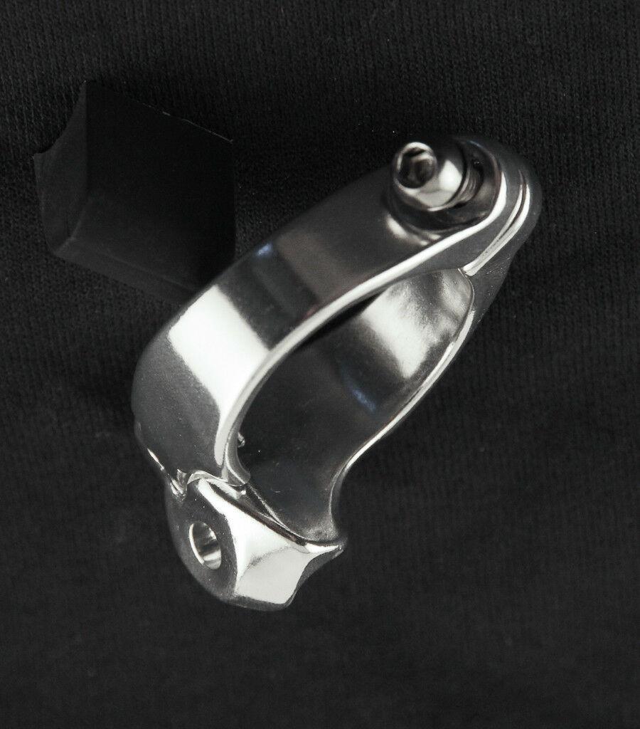 34.9mm Bicycle Braze-On Front Derailleur Clamp Adapter Aluminum Alloy Lightweight