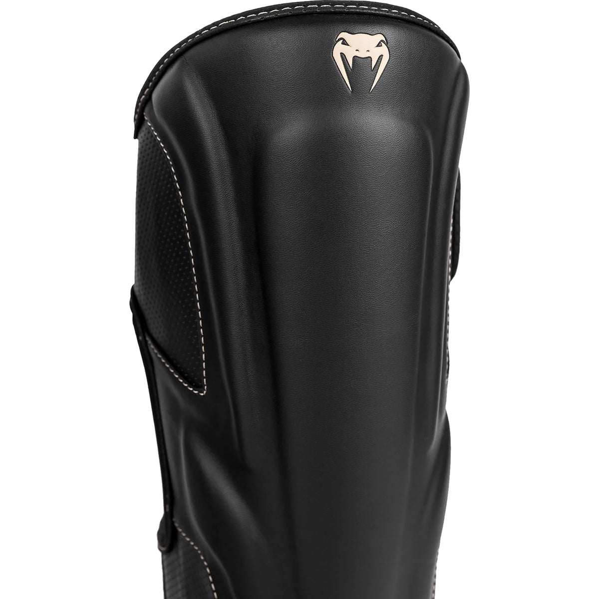 Impact EVO Shin Instep Guards for Boxing MMA Kickboxing - Black Beige
