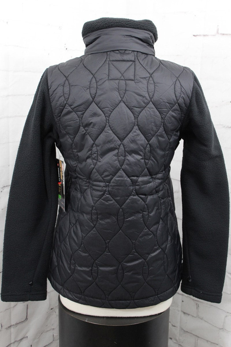 686 Women's Thermal Hybrid Mid-Layer Jacket Black Size Medium