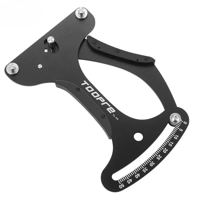 Bicycle Spoke Tension Meter Aluminum Alloy Wheel Tensiometer Tool for Road and Mountain Bikes