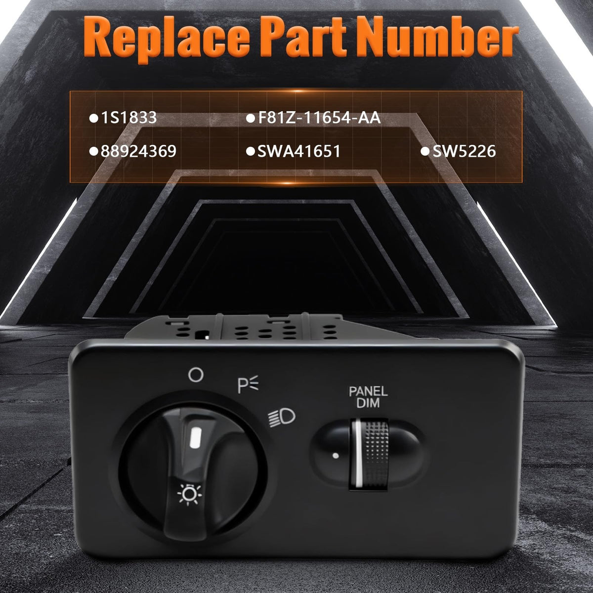 Ford Headlight Switch Replacement for F-850 F-250 F-350 F-450 F-550 1999-2005