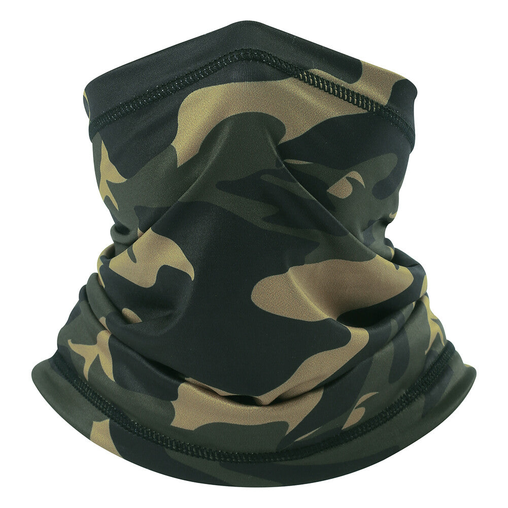Unbranded Camo Neck Gaiter Face Mask Breathable Bandana Cover Balaclava Multi-Color