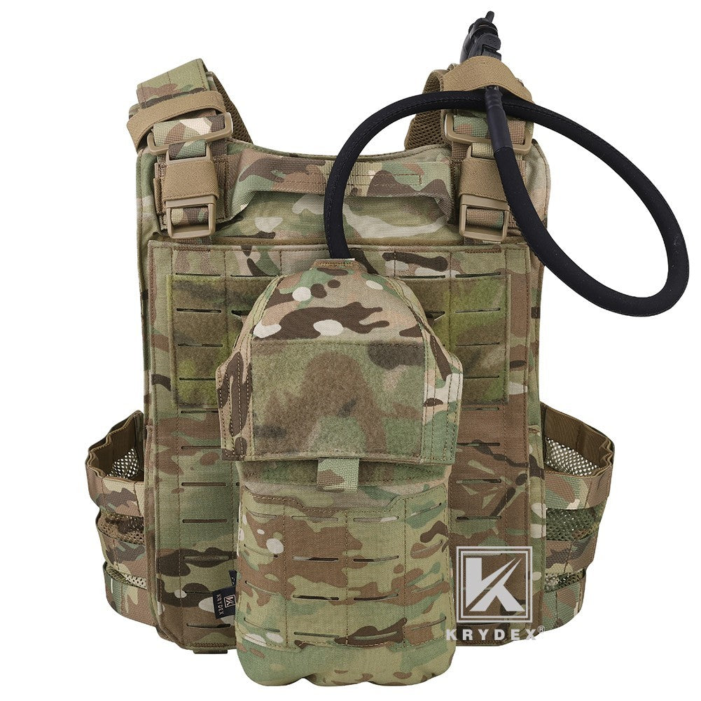 Tactical Hydration Carrier with 1.5L Water Bladder and MOLLE Compatibility