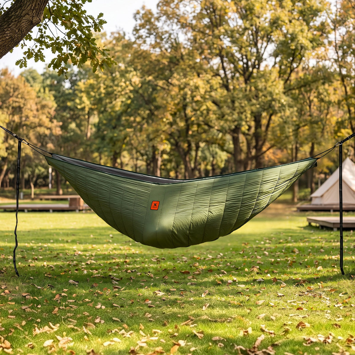Camping Hammock with Mosquito Net Rainfly Under Quilt and Mat - Outdoor Gear