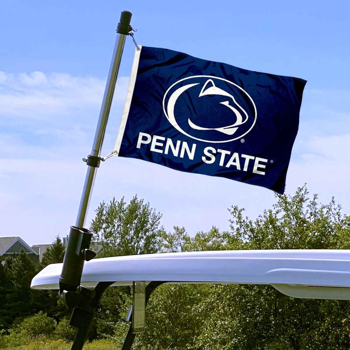 Penn State NCAA Golf Cart Flag - Officially Licensed 12x18 Polyester