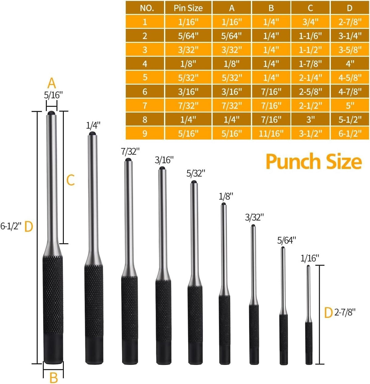 14-Piece Gunsmithing Repair Tool Set with Hammer and Block