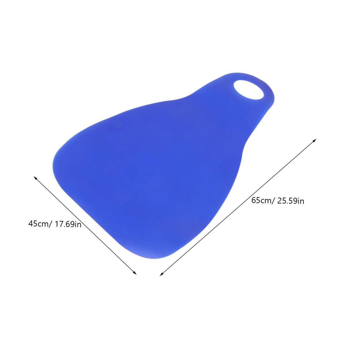 Foldable Plastic Snow Sled with Handle for Winter Snow, Grass & Sand Outdoor Fun