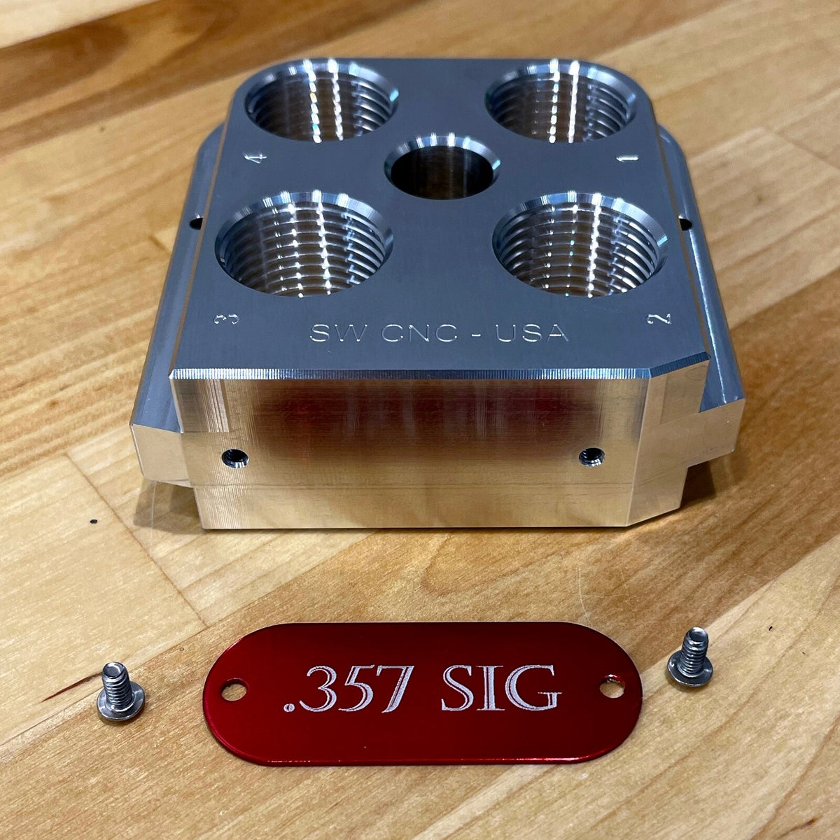 Machined Billet Aluminum Tool Head for RL550 Series - Made in USA, 1.08 Thick