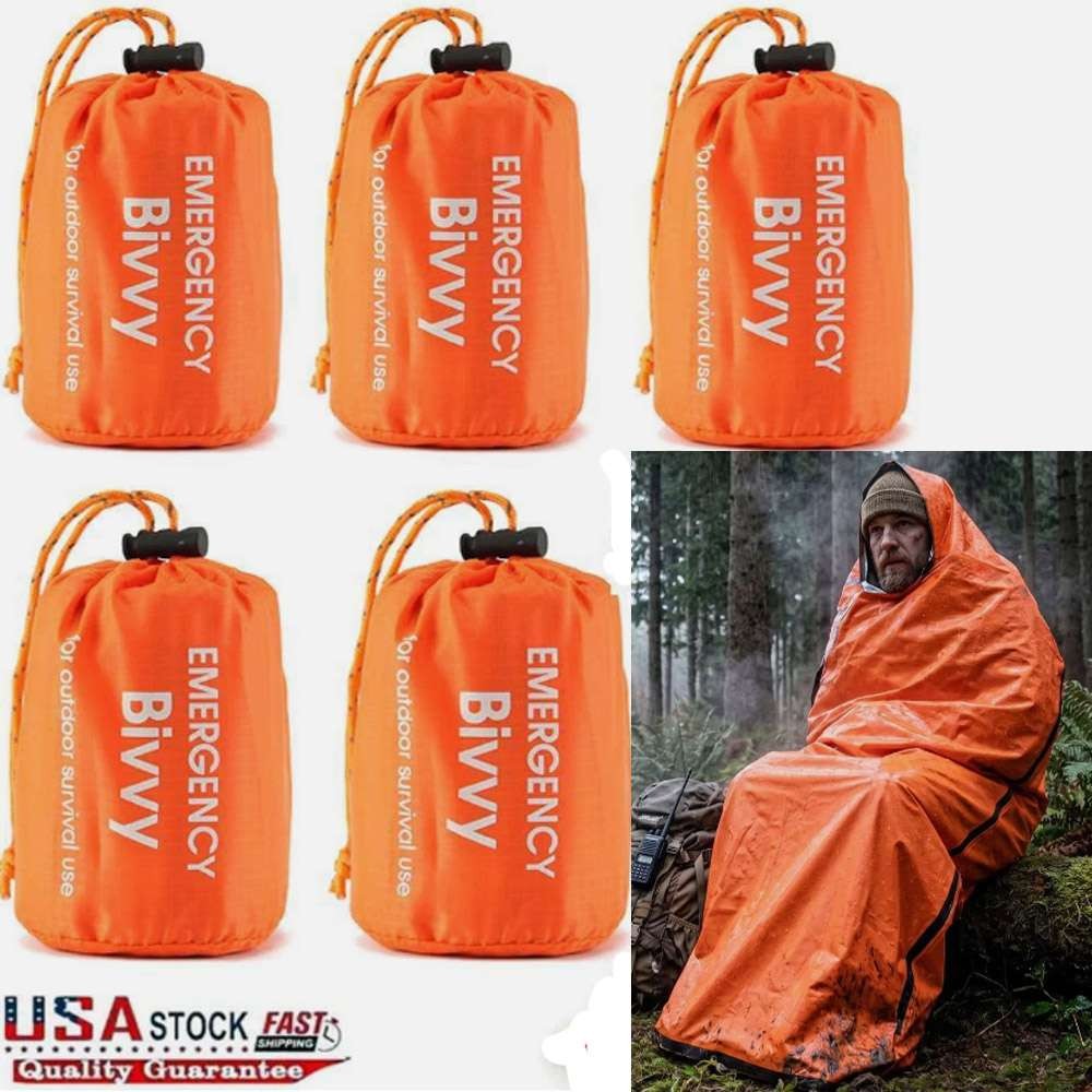 Emergency Sleeping Bag Waterproof Thermal Blanket for Outdoor Survival