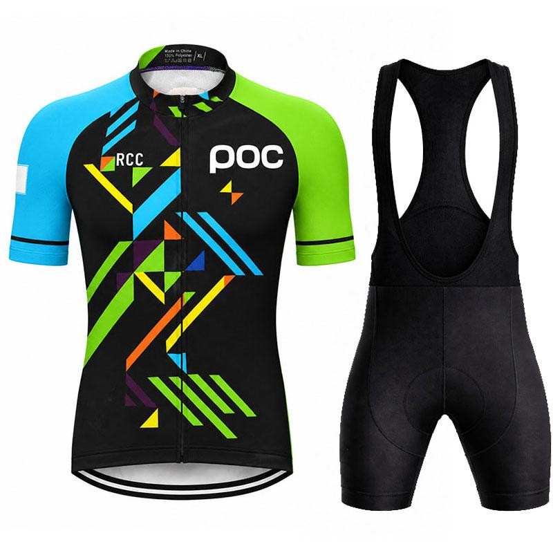 Men's Breathable Cycling Jersey Set for MTB and Summer Bike Riding