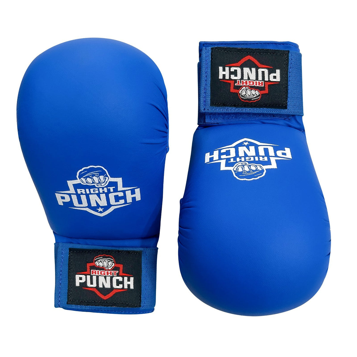 Karate Sparring Gloves for Training & Combat - PU Leather, Lightweight & Durable