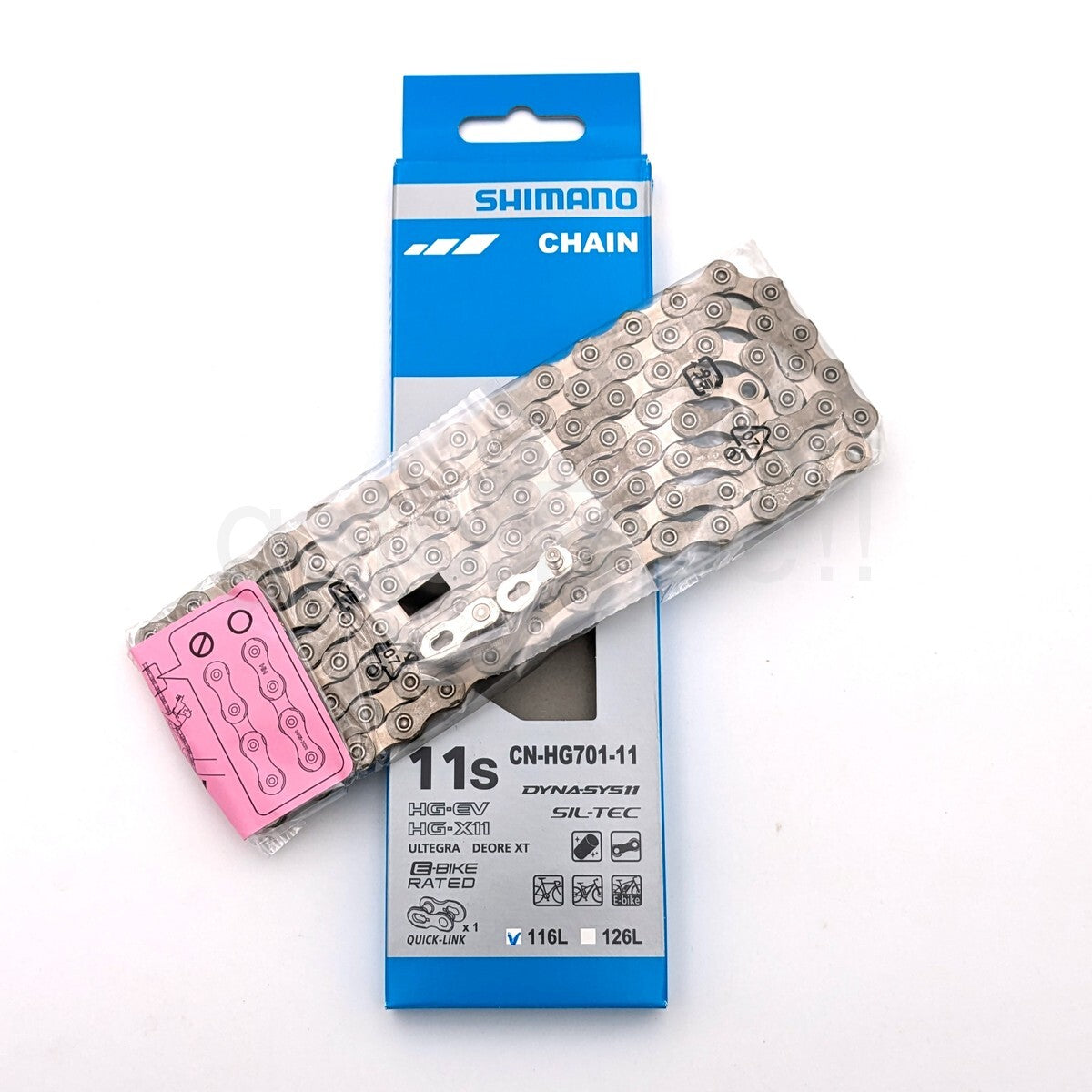 Shimano Ultegra / Deore XT 11-Speed Narrow Road MTB Bike Chain - 116L