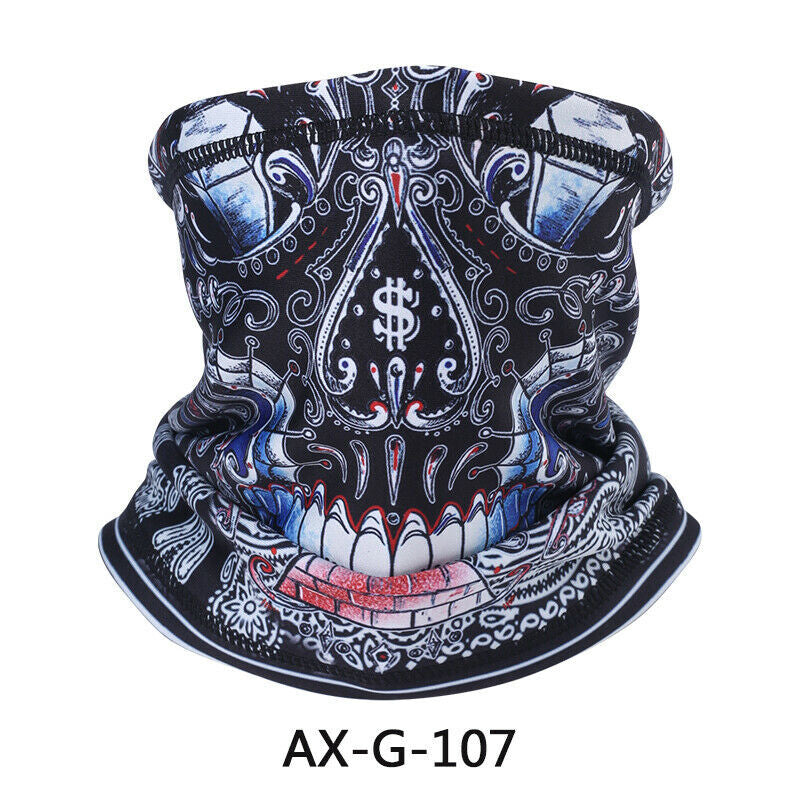 Winter Windproof Fleece Neck Gaiter Face Mask Scarf for Cold Weather