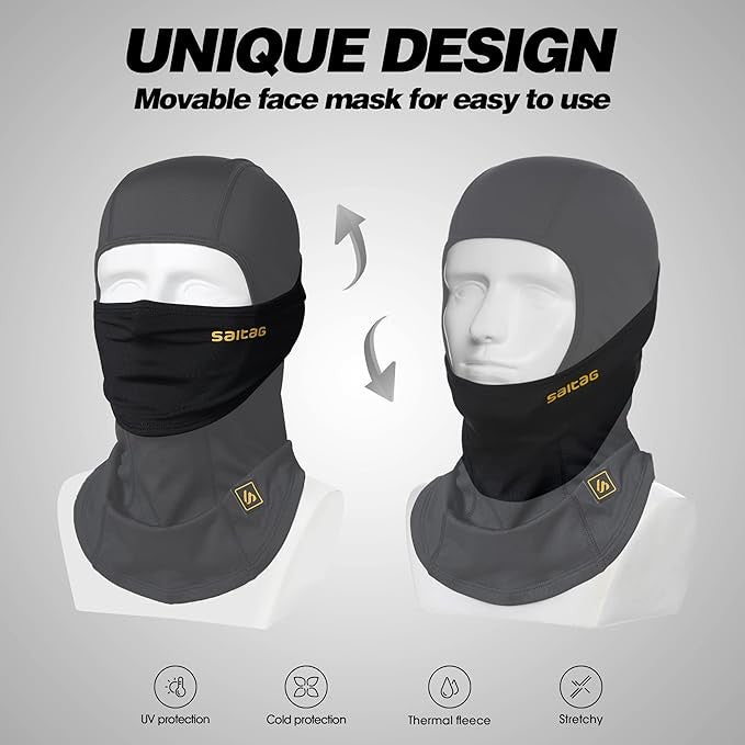 Windproof Ski Mask Balaclava for Cold Weather Winter Sports Men Women