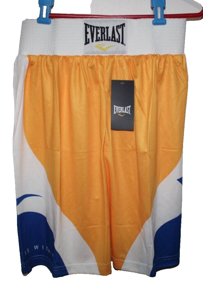 Boxing Shorts Men’s Athletic Fightwear Small Gold Greatness Within