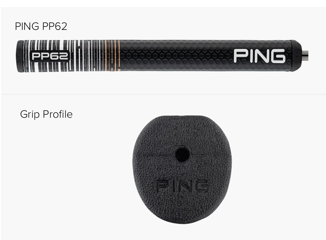 Ping PP62 Midsize Putter Grip Black Copper Model for Golf Clubs