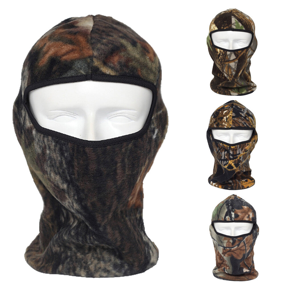Unisex Thermal Fleece Balaclava Ski Face Mask for Cold Weather Outdoor Activities