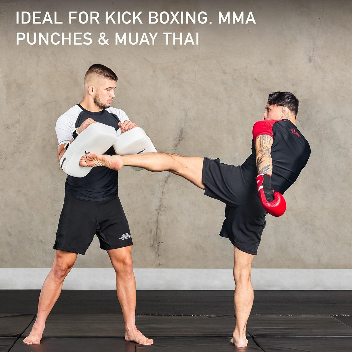 Martial Arts Kickboxing Pad - Durable Shock Absorption Shield for Training