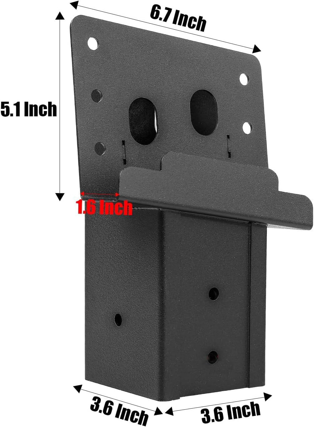 Outdoor Deer Stand Brackets - Heavy-Duty 4x4 Angle Support for Hunting Blinds & Treehouses