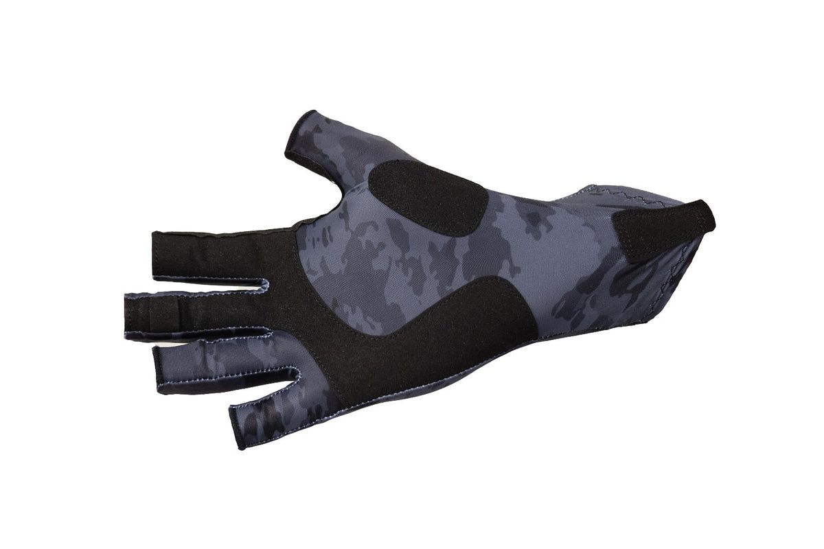 UV Fishing Gloves UPF 50 Sun Protection Fingerless Kayak Gloves - Reaction Tackle
