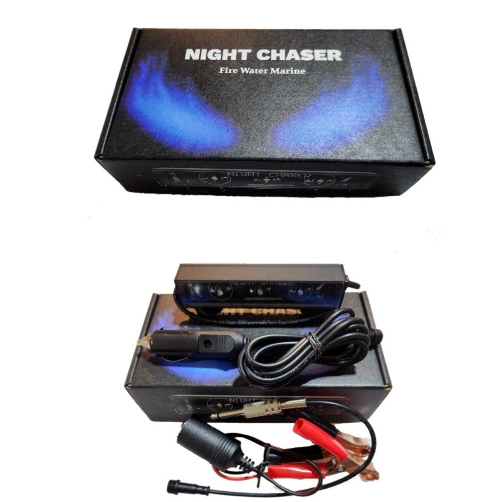 High-Power 9W UV Black Light for Boats Fishing UV Ultraviolet LED Lamp 12V-24V